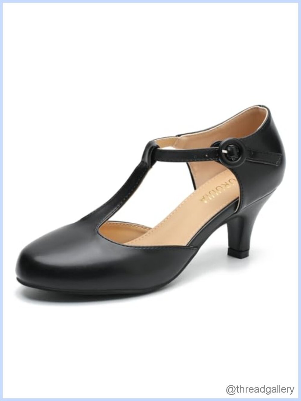 T-Strap Mary Jane Kitten Heels Low Heel Dress Shoes
